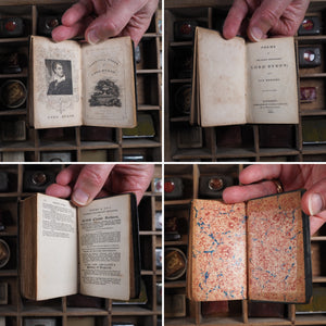 Poems by the Right Honourable Lord Byron with his memoirs. Byron, Lord George.>>MINIATURE POETS & CLASSICS EDITION<< Publication Date: 1825 CONDITION: VERY GOOD