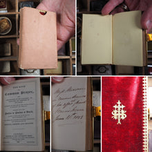 Load image into Gallery viewer, Book of Common Prayer and Administration of the Holy Communion. Church of England. &gt;&gt;MINIATURE BINDING POSSIBLY BY HAYDAY&lt;&lt; Publication Date: 1852 CONDITION: NEAR FINE
