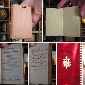 Book of Common Prayer and Administration of the Holy Communion. Church of England. >>MINIATURE BINDING POSSIBLY BY HAYDAY<< Publication Date: 1852 CONDITION: NEAR FINE