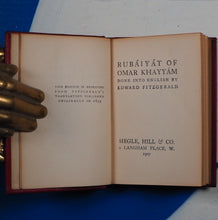 Load image into Gallery viewer, Rubaiyat of Omar Khayyam &gt;&gt;MINIATURE CLASSIC IN FINE BINDING&lt;&lt; OMAR KHAYYAM. Translated by Edward Fitzgerald. Publication Date: 1907 Condition: Very Good. &gt;&gt;MINIATURE BOOK&lt;&lt;
