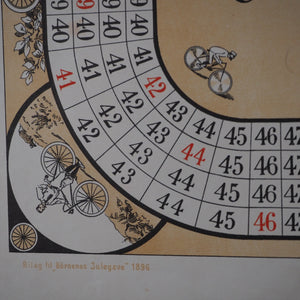 CYCLE VAEDDELOBS SPIL [CYCLE RACING GAMES]. KOBENHAVN [COPENHAGEN, DENMARK]. ALFRED JACOBSEN'S FORLAG.  1896