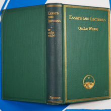 Load image into Gallery viewer, Essays and Lectures Wilde, Oscar Published by Methuen &amp; Co., 1909 Condition: Good Hardcover
