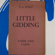 Load image into Gallery viewer, Little Gidding. Eliot, T. S. Published by Faber, UK, 1942. Condition: Very good. Soft cover
