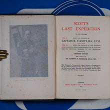 Load image into Gallery viewer, Scott&#39;s Last Expedition in Two Volumes. Scott, Captain R F. Published by Smith Elder &amp; Co - 2nd &amp; 3rd Edition, 1913 Hardcover
