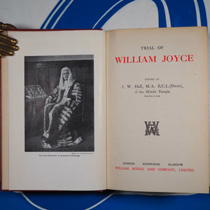 Trial of William Joyce. HALL , J.W. ( editor) Published by William Hodge, 1946 Condition: Very Good Hardcover