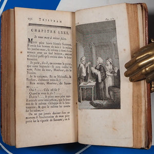 La Vie et Les Opinions de Tristram Shandy, traduites de l'Anglois de Stern par [translated by] M. Frenais. Laurent Sterne [Laurence Sterne]. Publication Date: 1787 Condition: Good