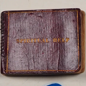 The Spiritual Help. >>UNRECORDED PRE-VICTORIAN MINIATURE BOOK<< "The Compiler" Publication Date: 1831 Condition: Very Good