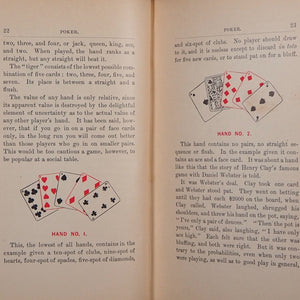 The Gentlemen's Hand-Book on Poker by "Florence" William Jermyn Florence. Publication Date: 1892 Condition: Very Good