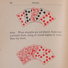 Load image into Gallery viewer, The Gentlemen&#39;s Hand-Book on Poker by &quot;Florence&quot; William Jermyn Florence. Publication Date: 1892 Condition: Very Good
