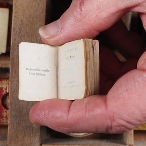 Poems chiefly in Scottish dialect. Kilmarnock, Printed by John Wilson, 1796. Burns, Robert. >>RARE MINIATURE CLASSIC<< Publication Date: 1899 CONDITION: VERY GOOD