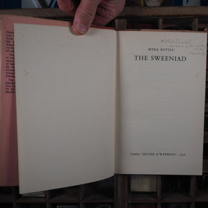 The Sweeniad. Buttle, Myra.  Published by Secker & Warburg, London, 1958