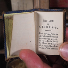 Load image into Gallery viewer, Life of Christ. &gt;&gt;VARIANT PETTER&#39;S DIAMOND MINIATURE BOOK&lt;&lt; Publication Date: 1845 CONDITION: VERY GOOD
