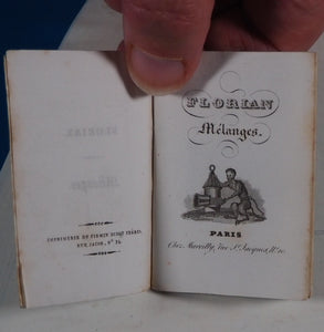 Bibliothèque en Miniature [MINIATURE LIBRARY c.1835]. Publication Date: 1835 Condition: Near Fine