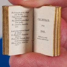 Load image into Gallery viewer, Schloss&#39;s English Bijou Almanac for 1841. Publication Date: 1840 Condition: Very Good. &gt;&gt;MINIATURE BOOK&lt;&lt;
