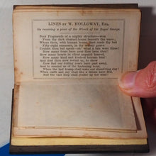 Load image into Gallery viewer, TRUE STORIES OF H.M.S. ROYAL GEORGE. Henry Slight. Publication Date: 1841 Condition: Very Good. &gt;&gt;MINIATURE BOOK&lt;&lt;
