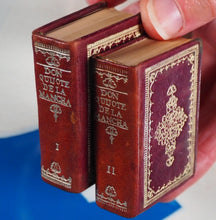 Load image into Gallery viewer, El Ingenioso Hidalgo Don Quijote de la Mancha &gt;&gt;MINIATURE BOOKS IN SLIPCASE&lt;&lt; Cervantes Saavedra, Miguel de [1547-1616]. Publication Date: 1952 Condition: Very Good
