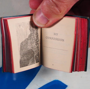 Thumb Confession Book. Publication Date: 1885 Condition: Very Good. >>MINIATURE BOOK<<