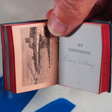 Load image into Gallery viewer, Thumb Confession Book. Publication Date: 1885 Condition: Very Good. &gt;&gt;MINIATURE BOOK&lt;&lt;
