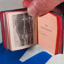 Load image into Gallery viewer, Thumb Confession Book. Publication Date: 1885 Condition: Very Good. &gt;&gt;MINIATURE BOOK&lt;&lt;
