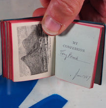 Load image into Gallery viewer, Thumb Confession Book. Publication Date: 1885 Condition: Very Good. &gt;&gt;MINIATURE BOOK&lt;&lt;
