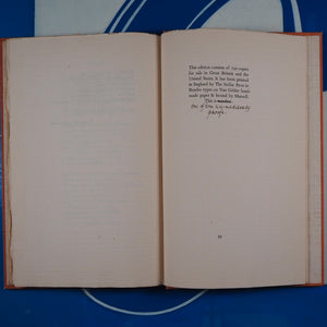 Poems & Pieces 1911 to 1961. Francis Meynell . Publication Date: 1961 Condition: Very Good