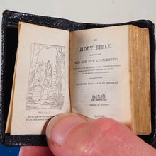 Load image into Gallery viewer, The Holy Bible Containing the Old and New Testaments Translated out of the Original Tongues.by His majesty&#39;s special command. &gt;&gt;MINIATURE BOOK&lt;&lt; Publication Date: 1896 Condition: Very Good
