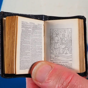 The Holy Bible Containing the Old and New Testaments Translated out of the Original Tongues.by His majesty's special command. >>MINIATURE BOOK<< Publication Date: 1896 Condition: Very Good