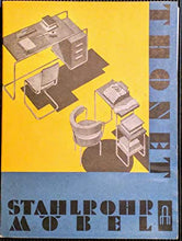 Load image into Gallery viewer, Thonet Tubular Steel Furniture card catalogue. First Complete Collection of German and French Models, 1930-1931 with an introduction by Dr.Ing.habil.Sonja Gunther. Gunther, Dr. Ing. habil. Sonja Publication Date: 1989 Condition: Very Good
