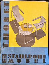 Load image into Gallery viewer, Thonet Tubular Steel Furniture card catalogue. First Complete Collection of German and French Models, 1930-1931 with an introduction by Dr.Ing.habil.Sonja Gunther. Gunther, Dr. Ing. habil. Sonja Publication Date: 1989 Condition: Very Good
