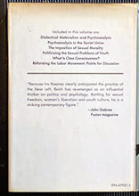 Load image into Gallery viewer, SEX~POL. ESSAYS, 1929-1934. Edited By Lee Baxandall. Introduction By Bertell Ollman. Translated By Anna Bostock, Tom DuBose and Lee Baxandall. William Reich ISBN 10: 0394479211 / ISBN 13: 9780394479217 Condition: Good
