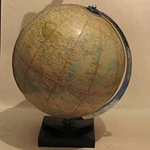 Ten-Inch Terrestrial Globe George Philip & Son Publication Date: 1958 Condition: Very Good