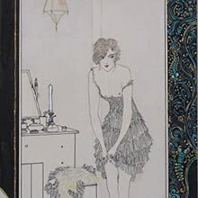 Load image into Gallery viewer, UNIQUE UNPUBLISHED ORIGINAL ART&lt;&lt;&lt;Silk Stockings GEORGE BARBIER. Publication Date: 1919 Condition: Near Fine
