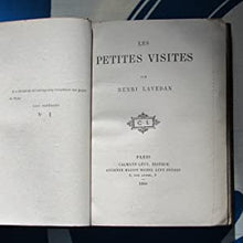 Load image into Gallery viewer, Les Petites Visites. &gt;#1 of 5 SPECIAL BINDINGS SIGNED BY S.DAVID.&lt;LAVEDAN, Henri Publication Date: 1896 Condition: Near Fine
