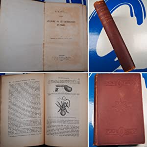 Manual of the anatomy of invertebrated animals Huxley, Thomas Henry [1825-1895]. Publication Date: 1877. Condition: Very Good